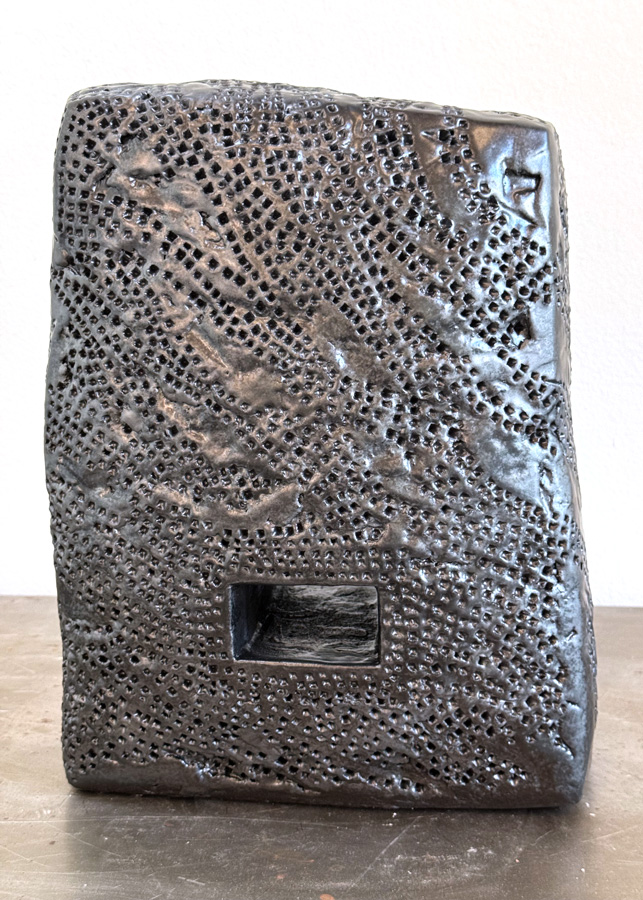 Photo sculpture c&eacute;ramique